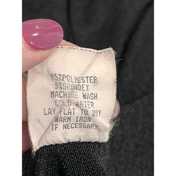 Long Elegant Legs Black Cardigan Plus 24T Tall Lightweight Layering Sweater - Picture 7 of 10